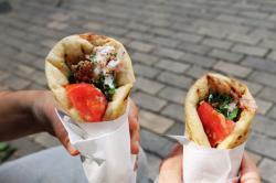gyros stock image